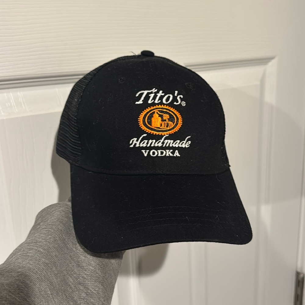Tito’s vodka snap back trucker